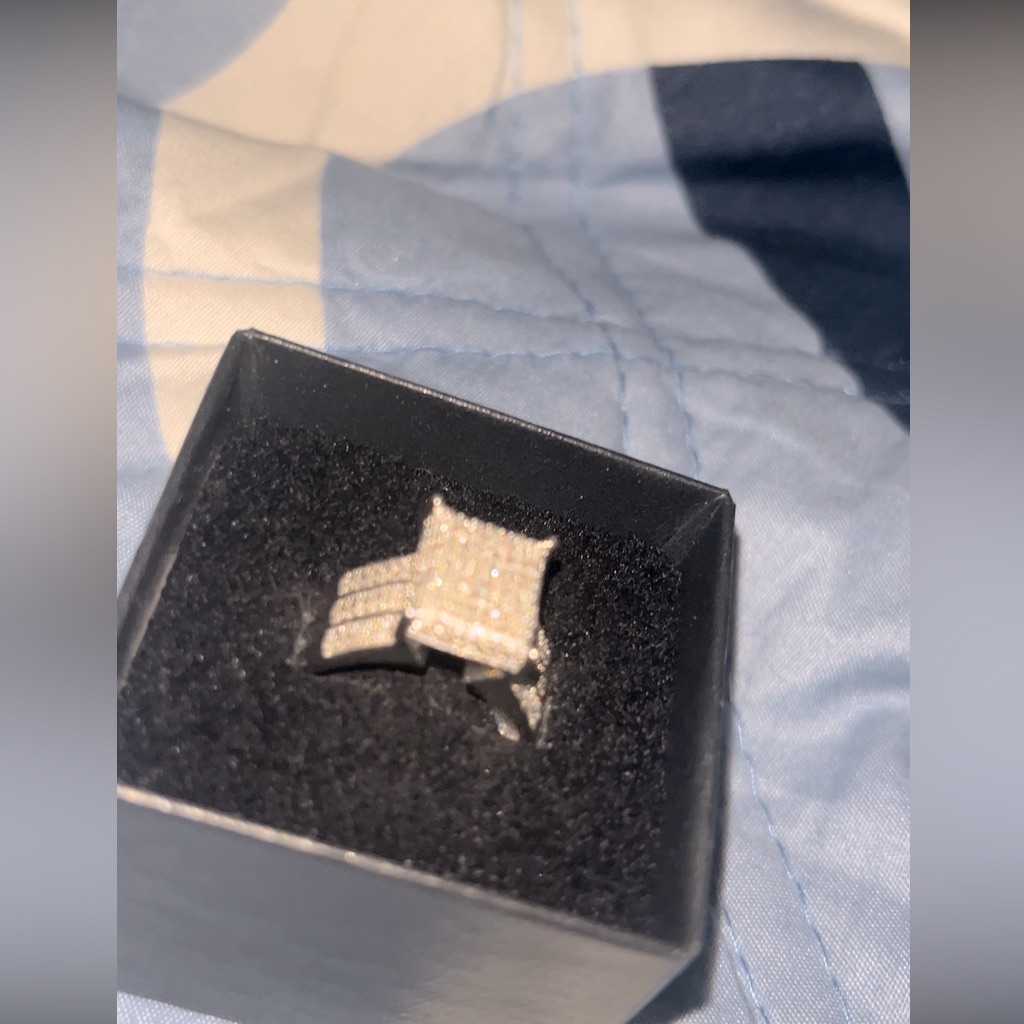 Custom Made 34 Ct Natural Diamond Ring